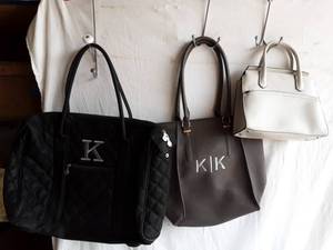 2-Monogram Bags & A Handbag