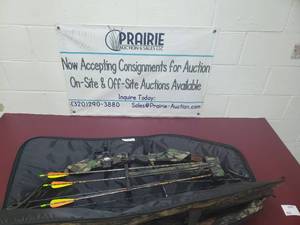 Compound Bow and Arrow with carrying bag