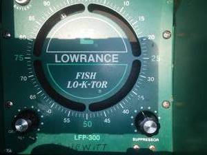 Lowrance fish locator. Lo-K-Tor