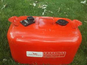 Johnson OMC 6 gal. Gas Can � Like NEW.