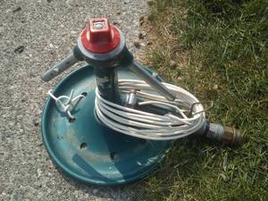 Sprinkler and lawn tools (4).