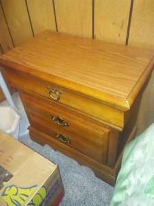 Nightstand -2 drawer.