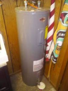 Electric Water Heater, 50 gallon Richmond. See pics for complete details.