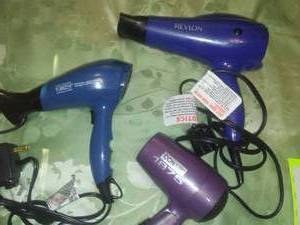 3 Hair dryers � working.