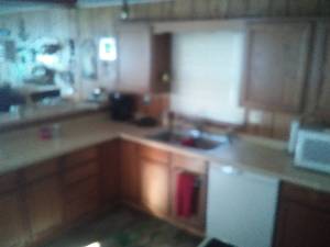 Kitchen Cabinets, Countertop, great cabinet features.