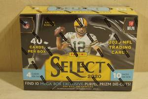 MEGA Box of 2020 Panini Select Football Card Packs
