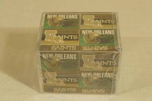 Case of Vintage New Orleans Saints Matchbox Collectibles