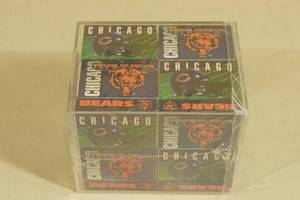 Case of Vintage Chicago Bears Matchbox Collectibles