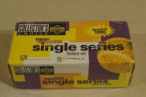 Set of 1995 Upper Deck Single Series Baseball Cards