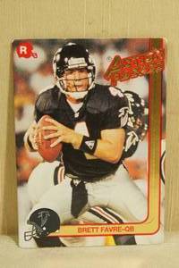 1991 Action Packed Brett Favre Rookie Card #21