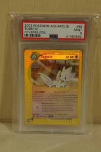 2003 Pokemon Aquapolis Togetic Reverse Foil #39 - PSA 9