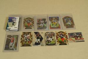 Football Cards - Inserts, Die-Cut, Manning, Vick, OBJ, Lamar Jackson