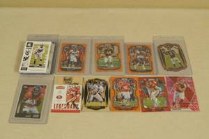 Football Cards - Refractors, Hicks, Kelce, Elway, Rice