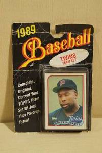 1989 Topps Minnesota Twins Team Baseball Card Set