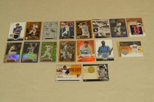 Baseball Cards - 11 Printing Plate, Inserts, Jerseys, Autos