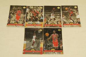 Michael Jordan Large Format Basketball Cards