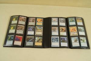 Binder of Common and Uncommon Magic the Gathering Cards - Some Foil
