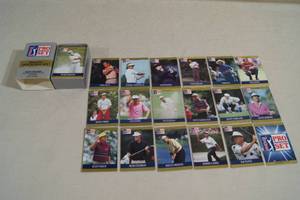 Set of PGA Pro Set Golf Cards