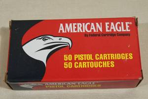 50 Federal American Eagle .45 GAP 230 Gr FMJ Ammo