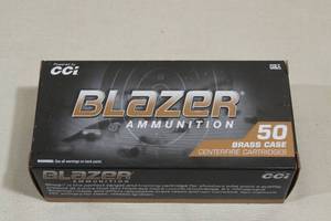 50 CCI Blazer Brass .38 Special 125 Gr FMJ Ammo