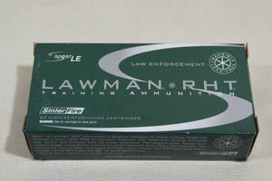 50 Speer LE Lawman RHT .40 S&W 125 Gr Frangible CF Ammo