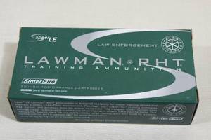 50 Speer LE Lawman RHT .40 S&W 125 Gr Frangible CF Ammo
