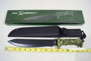 TAC Assault Fixed Blade Knife