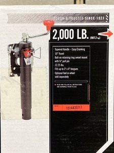 Bulldog Flip-Up Trailer Jack