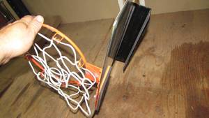 Propane Lantern and Basketball Hoop For Door