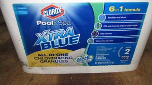 Clorox Xtra Blue Chlorine Granule Pool Treatment