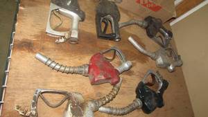 Lot of Fuel Pump Nozzles