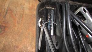 Black & Decker Jig Saw with Case and Multiple Blades