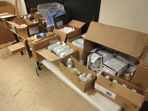 ASSRTD. MEDICAL SUPPLIES, ECO-LAB SOAP, ANTI-SEPTIC SKIN CLEANERS, LOPEZ VALVES, CATHETERS, MORE