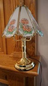 lot 4 image: Antique Touch Lamp--23 Tall  x  14 Wide