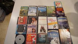 lot 130 image: DVDs & CDs