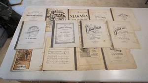 lot 149 image: Twelve Piano Or Organ Sheet Music