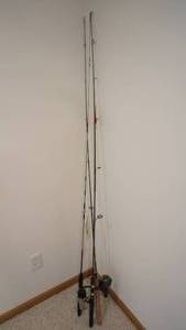lot 173 image: Three Fishing Rods--Two Reels