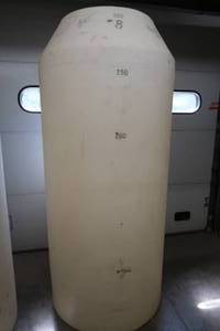 300 GALLON VERTICAL BARREL