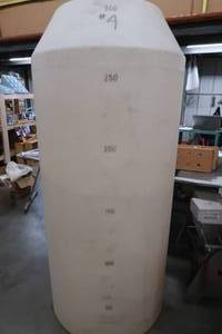 300 GALLON VERTICAL BARREL