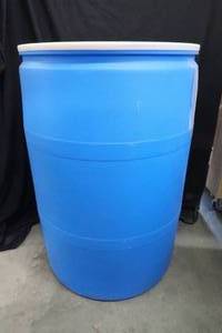 55 GALLON DRUM WITH LID