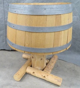 12 BARREL RUSTIC TABLE