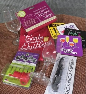 WINE LOVERS DECOR-MISC LOT