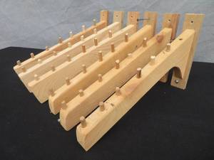 6 WALL STORAGE HANGERS
