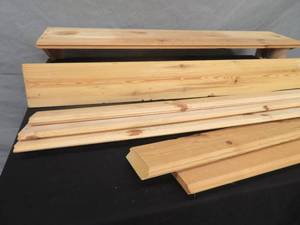 SIX 4 FT SHELVES -TWO. 2FT SHELVES