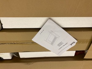 lot 8 image: Gray Adonis 38 Console Table The retail price $339.99