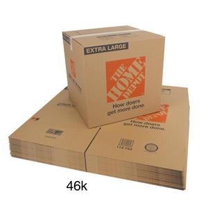 lot 46 image: Extra-Large Moving Box 20-Pack (22 in. L x 22 in. W x 21-12 in. D)