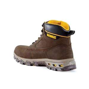 lot 124 image: Mens Halogen 6 in. Work Boots - Soft Toe - Brown Crazy Horse Size 10(W) The retail price $120.99