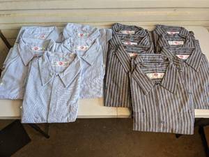 (12) Xtra-Large G & K Services Work Button Down Work Shirts