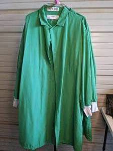 (8) Green Lab Coats