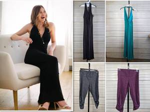 (26) Assorted New Clothes - Maxi Halter Dress & Leggings NEW With Tags